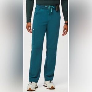 Figs - Men’s Axim Cargo Scrub Pants™ - Pacific Blue - XS SHORT